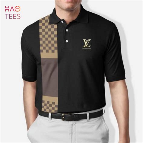 louis vuitton shirt zwart|louis vuitton polo shirt men's.